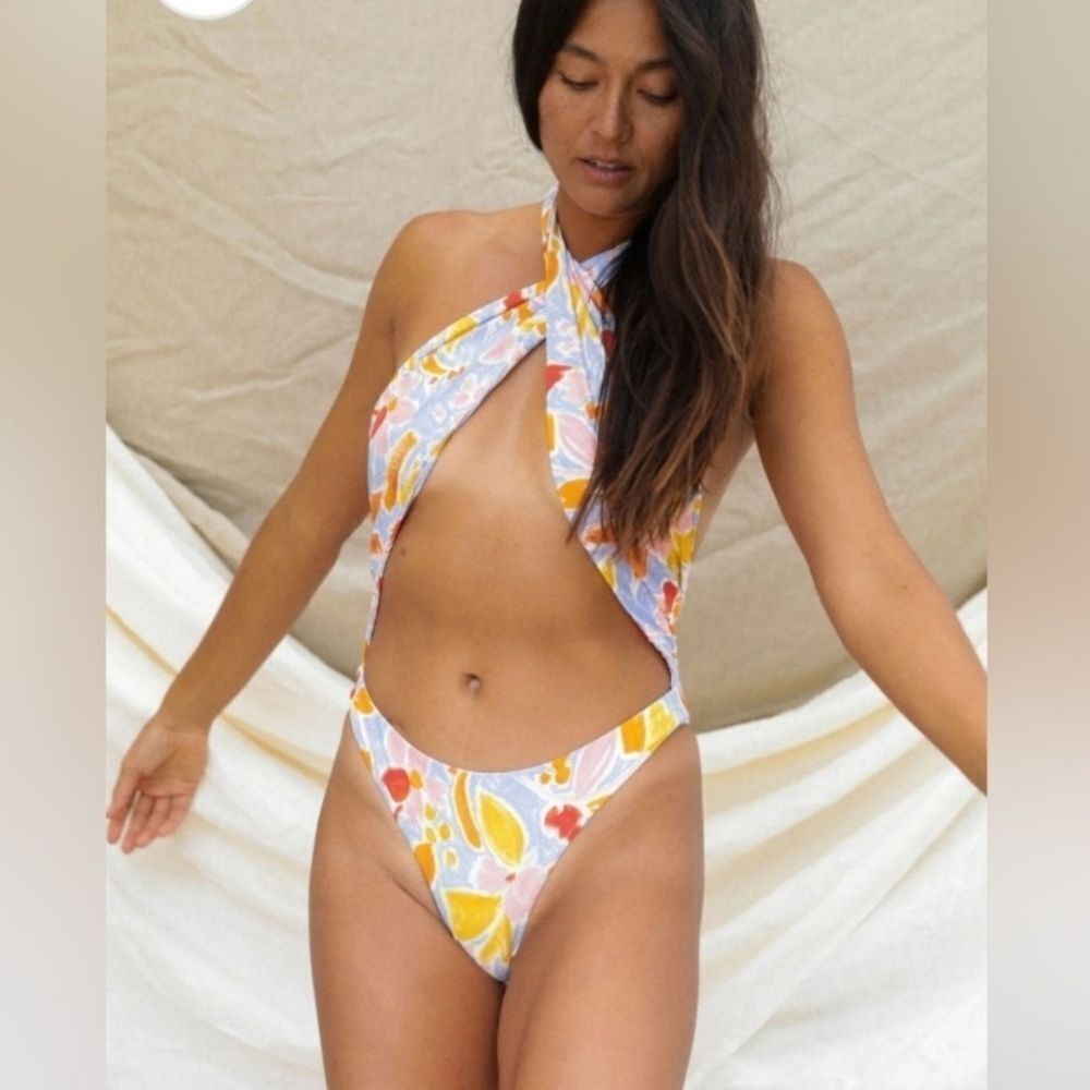 Stone Fox Swim Azelea One Piece Swimsuit Size XL